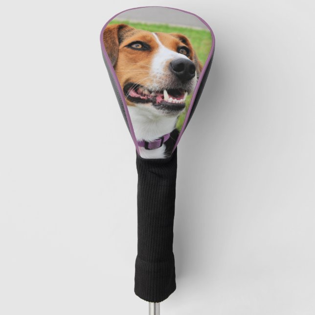 Beagle Golf Head Cover (Front)