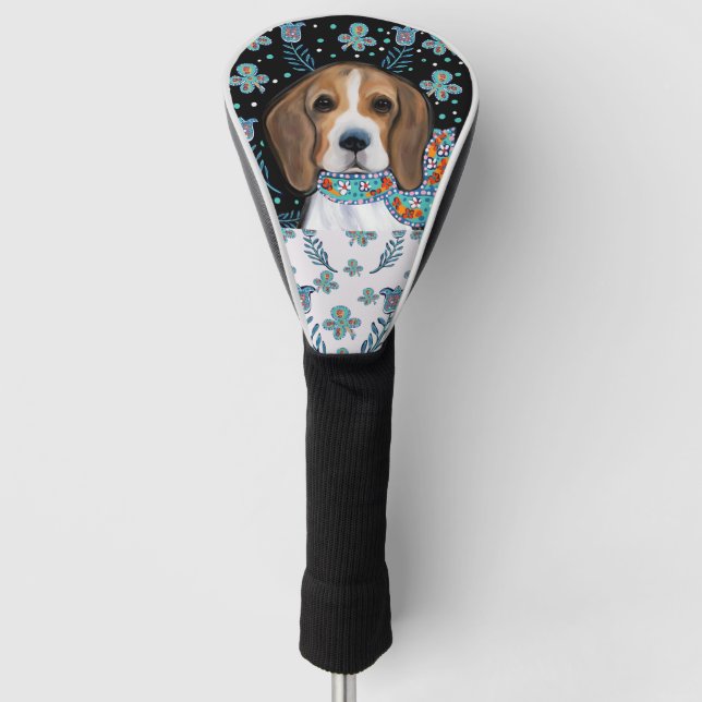 Beagle          golf head cover (Front)