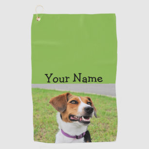 Beagle Golf Towel