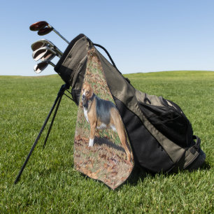 Beagle Golf Towel