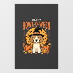 Beagle Halloween Howl-O-Ween Dog Pumpkin Design_1