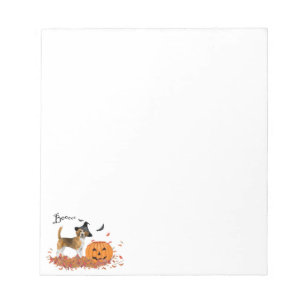 Beagle Halloween Notepad