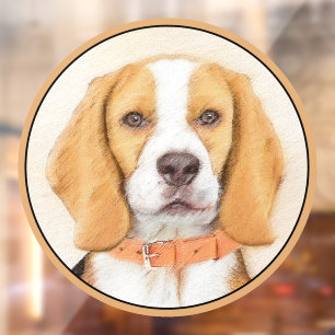 Beagle Hound Dog Painting Original Animal Art
