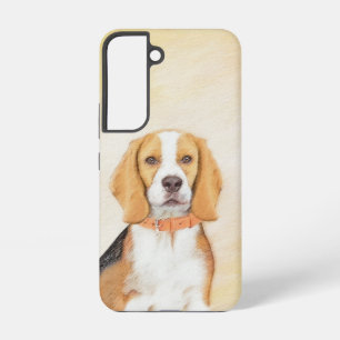 Beagle Hound Dog Painting Original Animal Art Samsung Galaxy Case