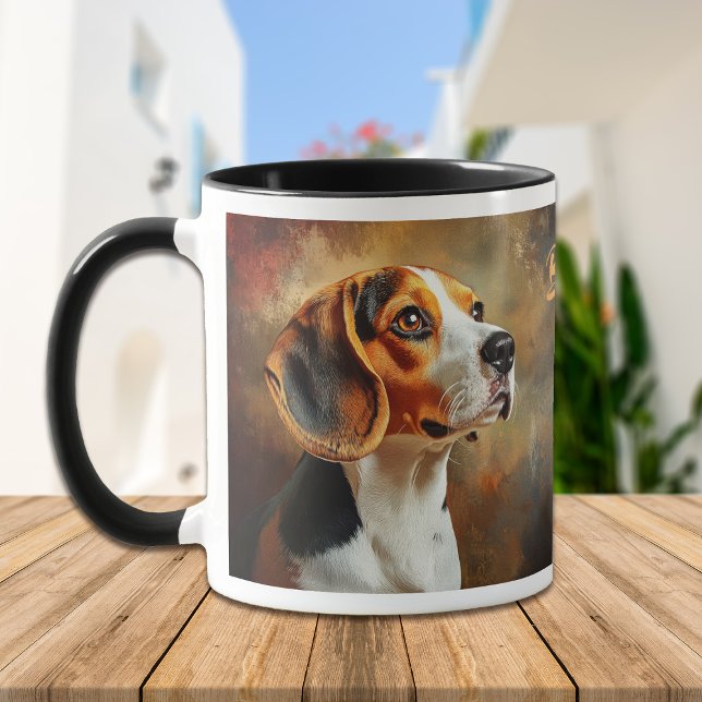 Beagle Hound Dog Stunning Portrait  Mug (Creator Uploaded)