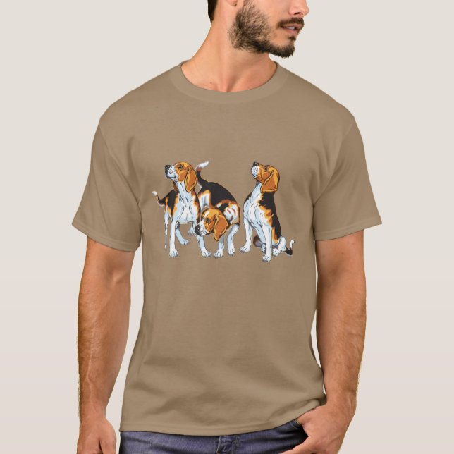 beagle hound T-Shirt (Front)