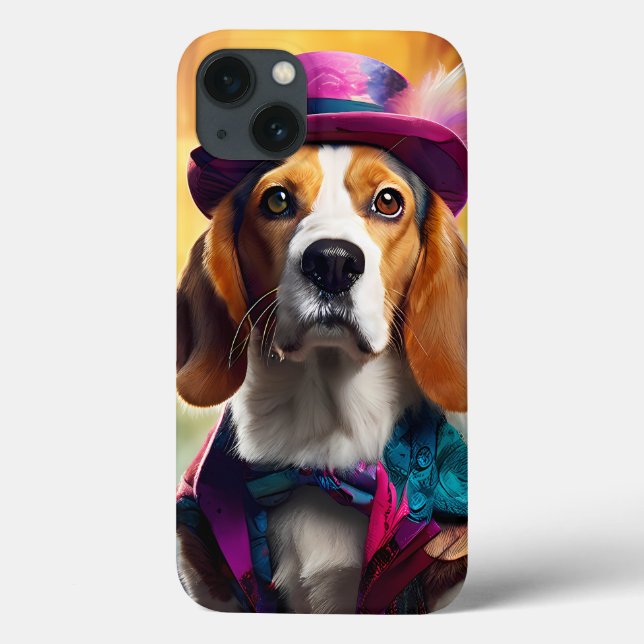  Beagle in Vibrant Costume Case-Mate iPhone Case (Back)