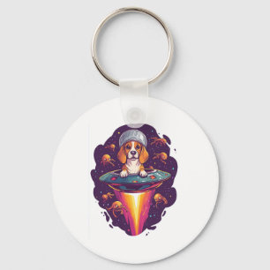 Beagle � Intergalactic Dog Encounter Key Ring