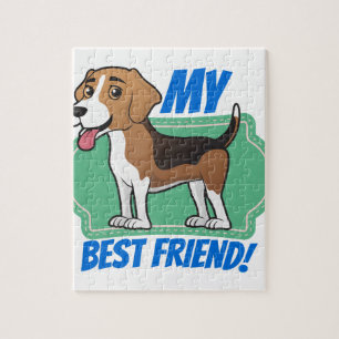 Beagle is my Best Friend Jigsaw Puzzle