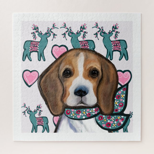 Beagle      jigsaw puzzle (Vertical)
