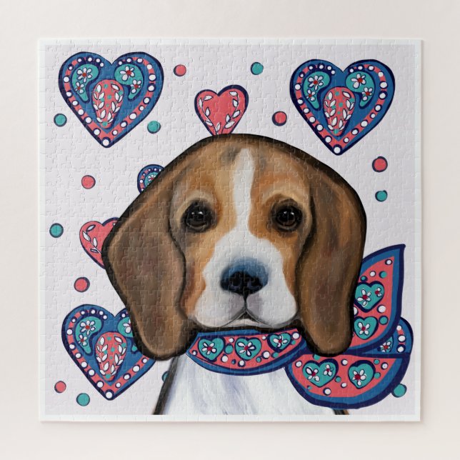 Beagle      jigsaw puzzle (Vertical)