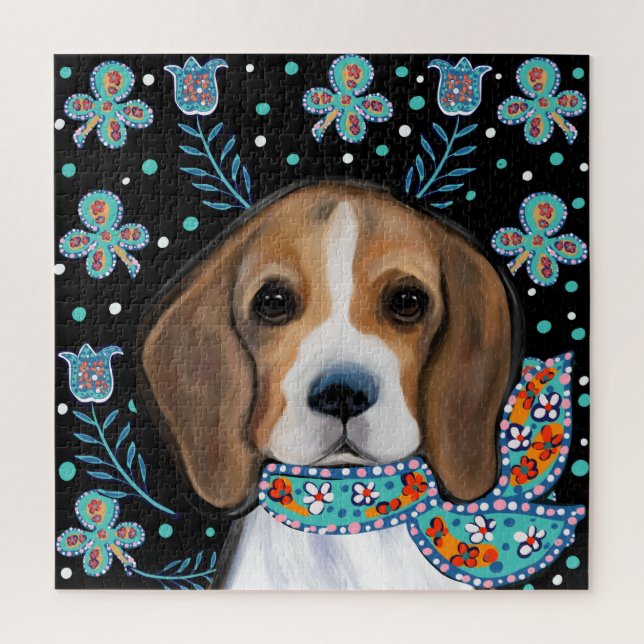 Beagle         jigsaw puzzle (Vertical)
