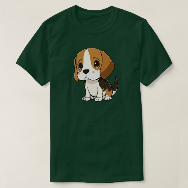 Beagle Kawaii 1 T-Shirt (Design Front)
