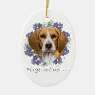 Beagle Keepsake Ceramic Tree Decoration