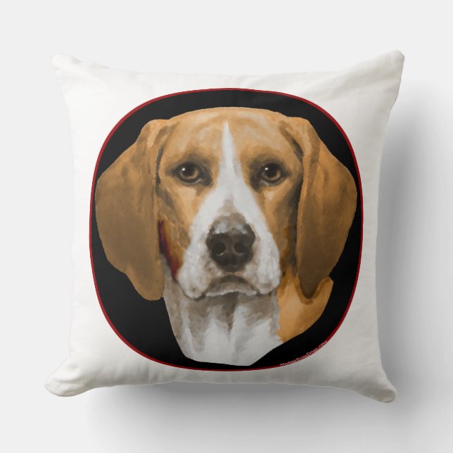 Beagle Keepsake MALE Cushion (Front)