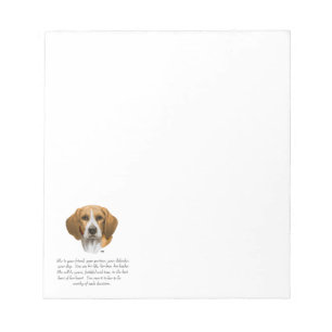 Beagle Keepsake Notepad