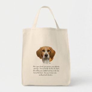 Beagle Keepsake Tote Bag