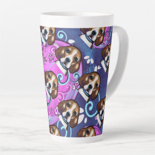Beagle      latte mug