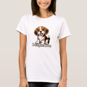 Beagle Love   Dog Lovers T-Shirt