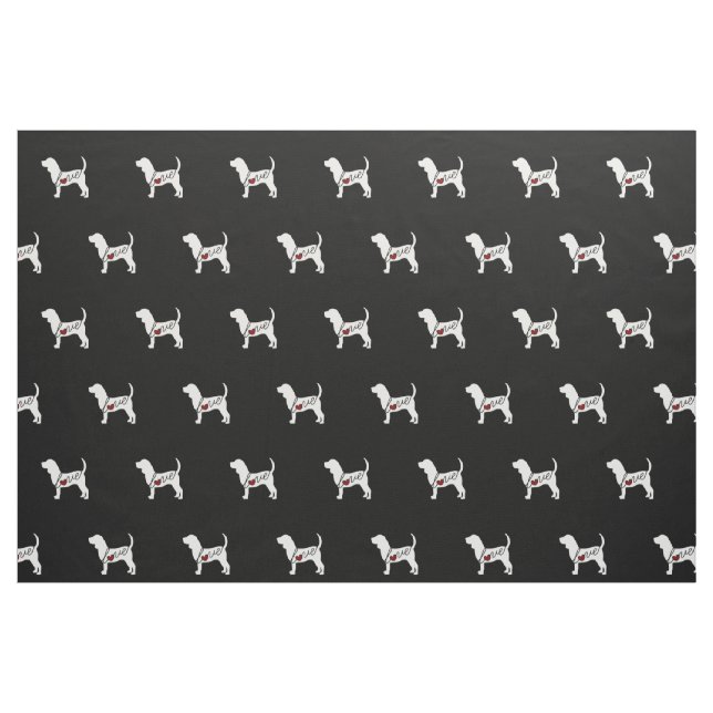 Beagle Love Fabric (Fat Quarter)