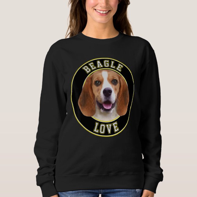 Beagle Love For Women Men Girls Boys Sweatshirt (Front)