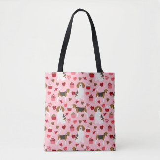 Beagle Love Tote Bags