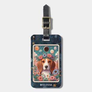 Beagle Luggage Tag