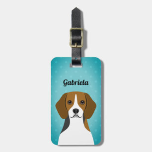 Beagle Luggage Tags