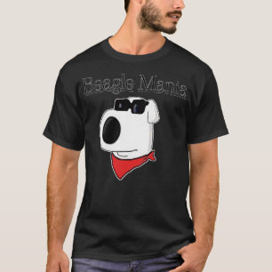 Beagle Mania Brewery Mascot Brian The Dog T-Shirt