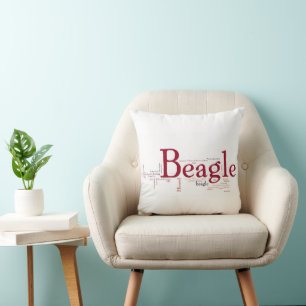 Beagle Mashup Cushion