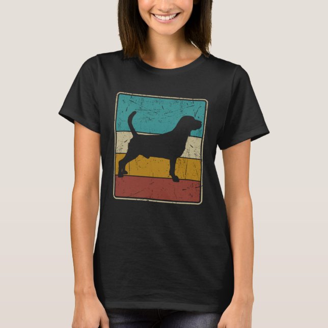Beagle  Men Women  Beagle  Dog Vintage T-Shirt (Front)