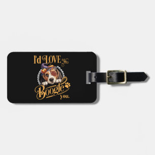 Beagle Mom Halloween Dog Lover Luggage Tag