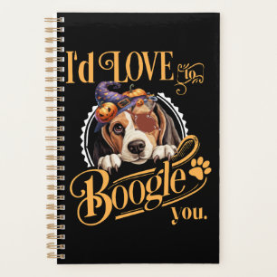 Beagle Mom Halloween Dog Lover Planner