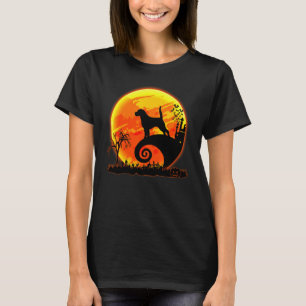 Beagle Moon Scary Halloween Costume T-Shirt