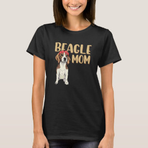 Beagle Mum Cute Dog Day Headbands For Women Men Gi T-Shirt