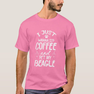 Beagle Mum, Funny Gift For Mum Who Loves Beagle An T-Shirt