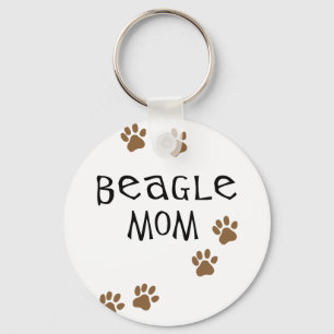 Beagle Mum Key Ring
