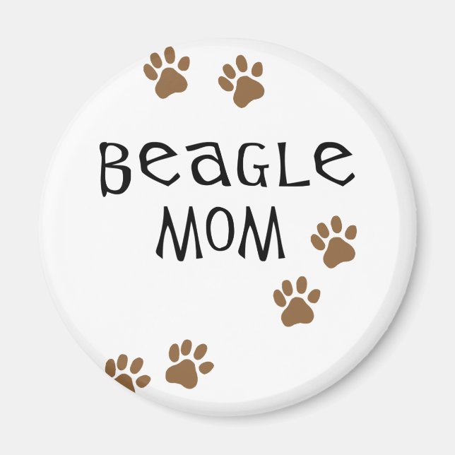 Beagle Mum Magnet (Front)