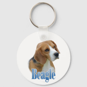 Beagle Name Key Ring