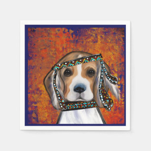 Beagle napkin
