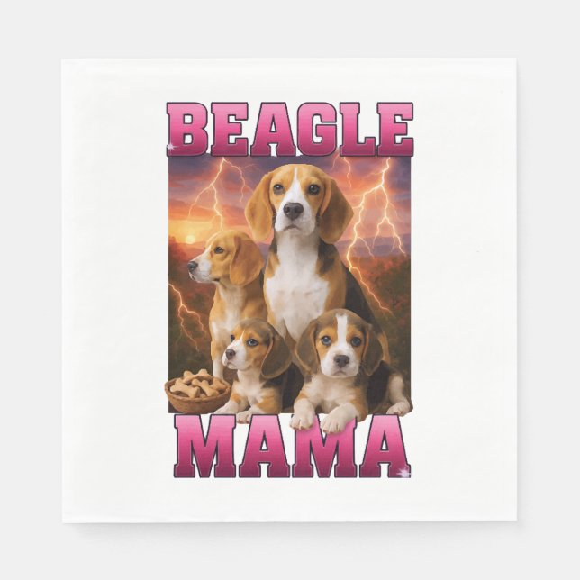 Beagle Napkin (Front)