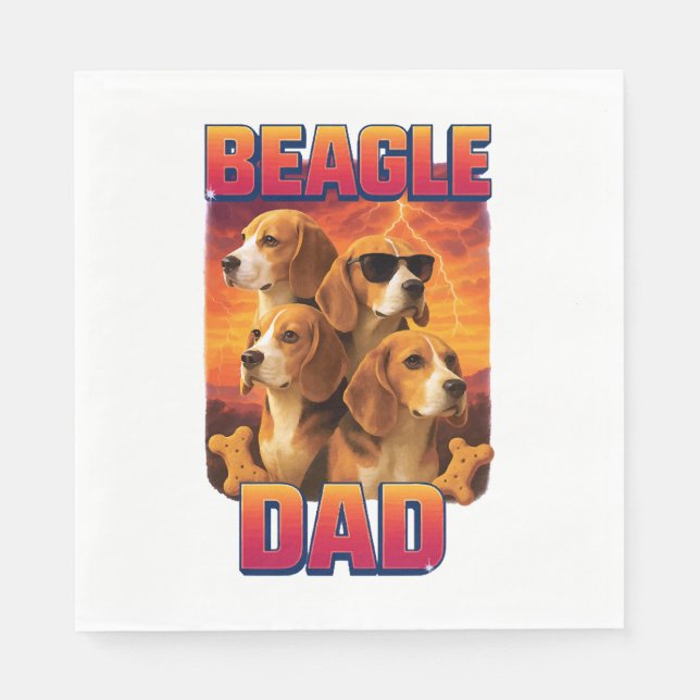 Beagle   napkin (Front)