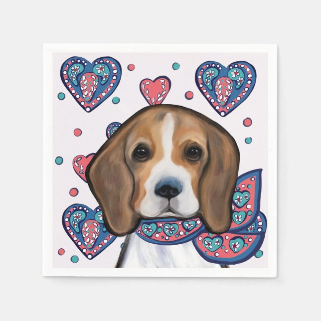 Beagle       napkin (Front)