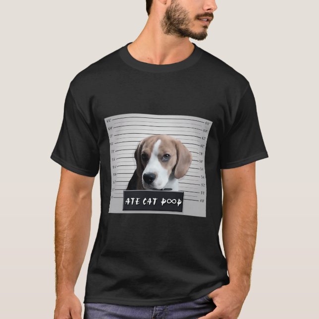 Beagle Naughty T-Shirt (Front)