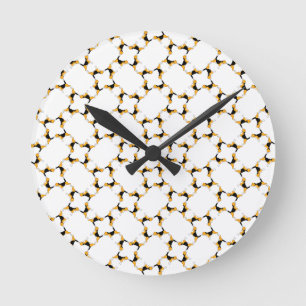 Beagle Network Round Clock