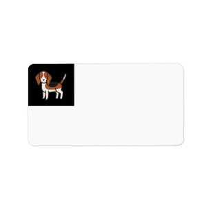 Beagle New Cartoon Label