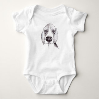 BEAGLE ONE PIECE BABY BODYSUIT