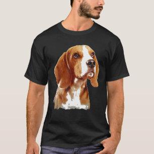 Beagle Only Face Christmas Dog T-Shirt