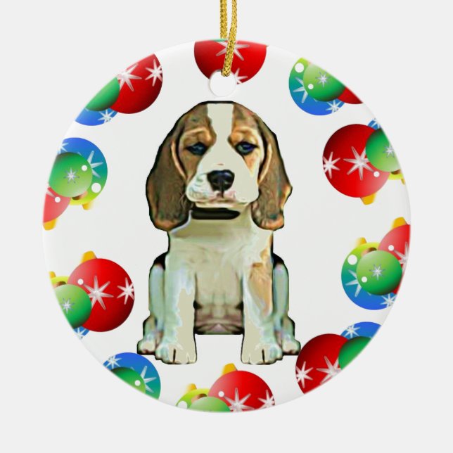 Beagle Ornament (Front)