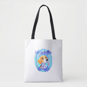 Beagle owner dog puppy mama beagle dog cute women tote bag